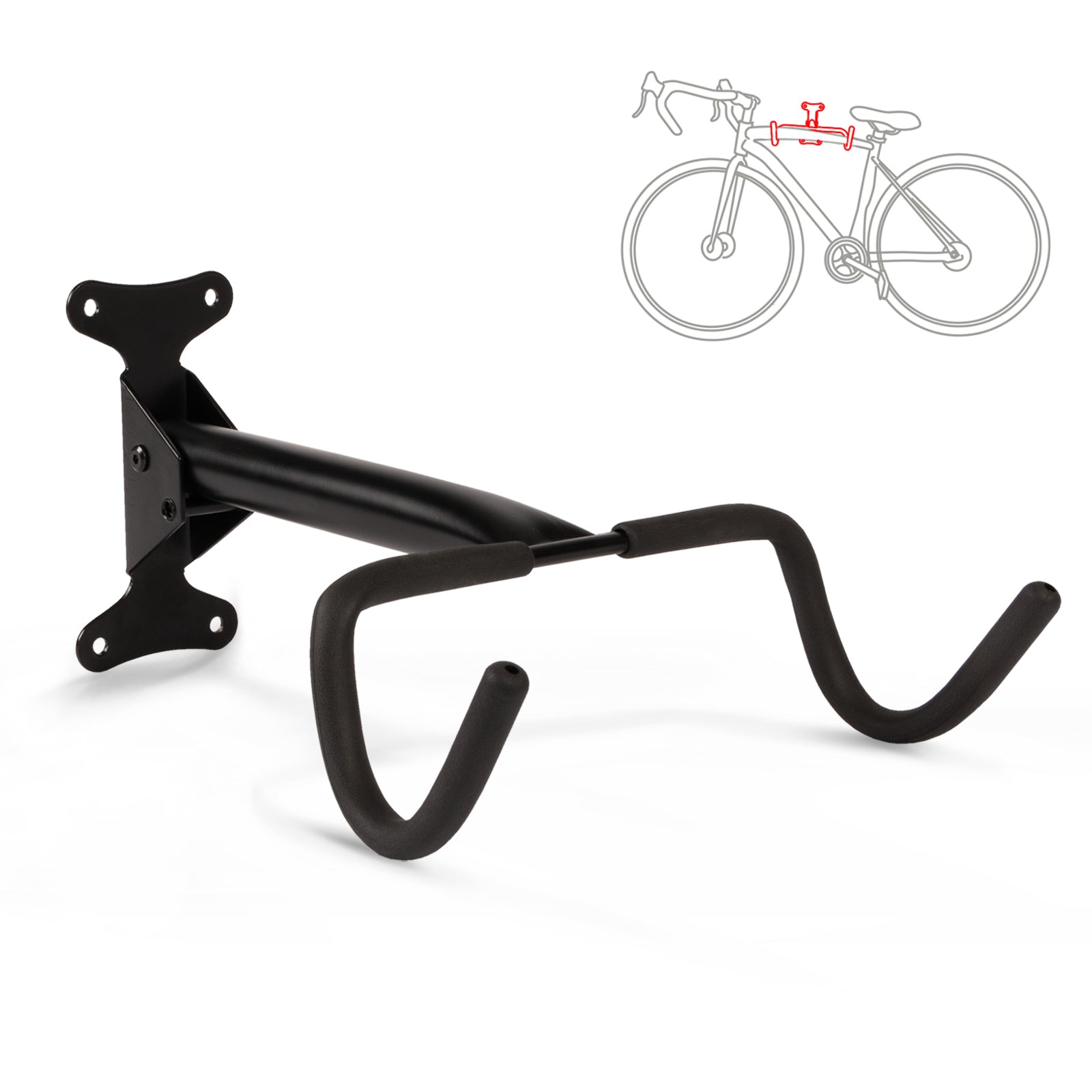 Fahrradhalterung Bernie | Zur Wandmontage | Klappbar