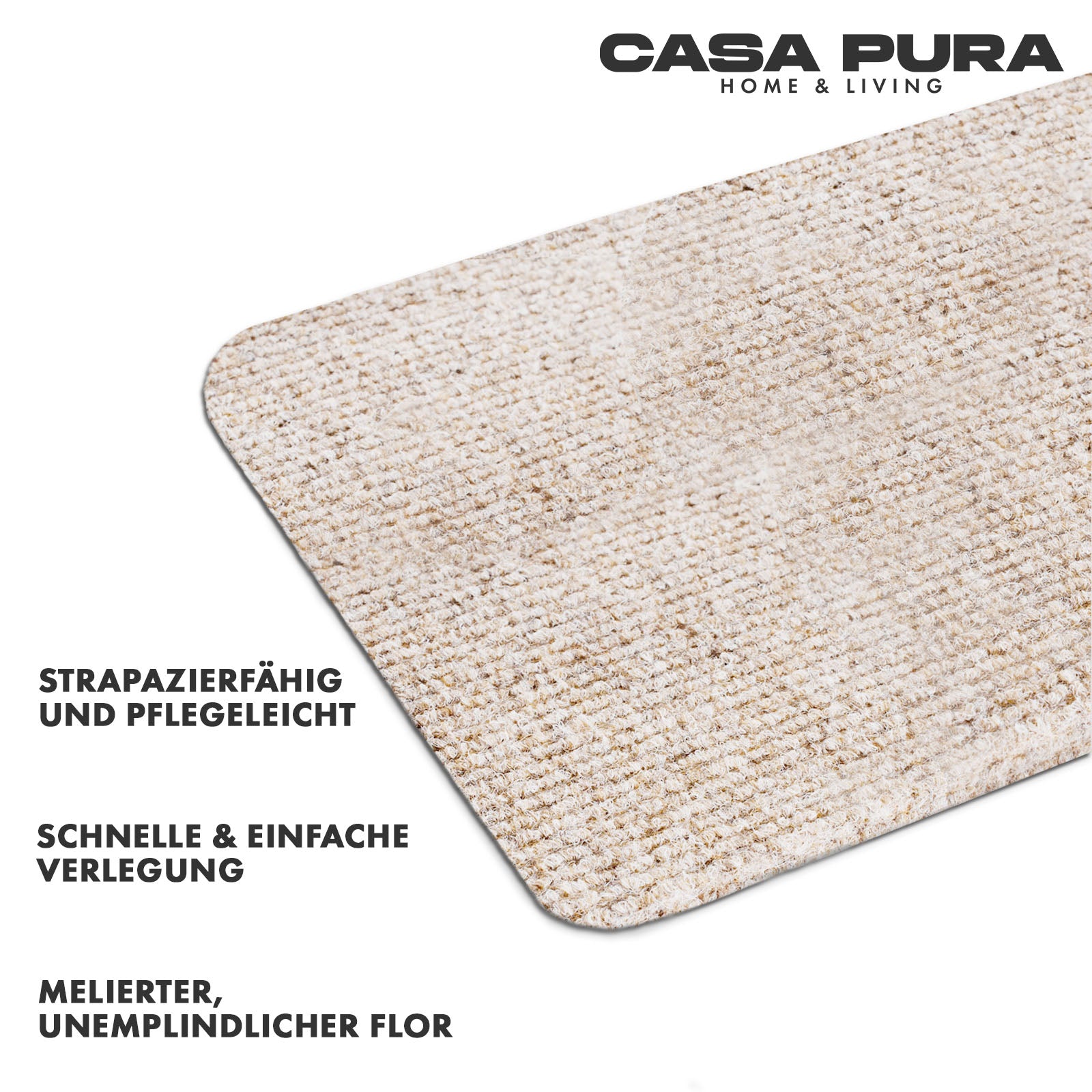T2_fd-31469 | Beige | Rechteckig - ohne Lippe