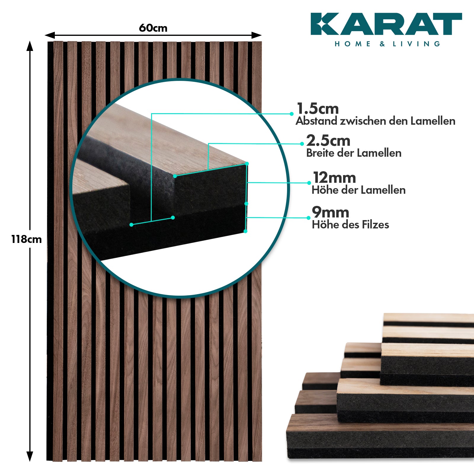 A2_fd-31628 | Black Walnut | 118 x 60 cm