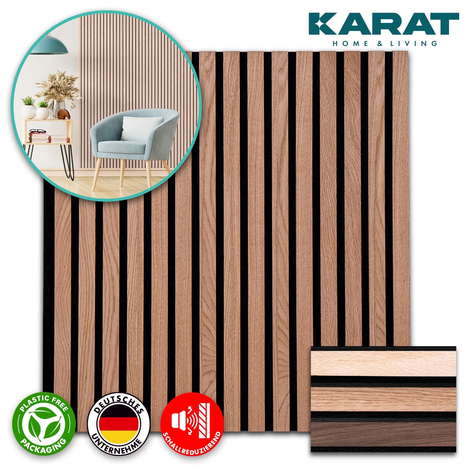 A1_fd-32420 | Red Oak | 60 x 60 cm
