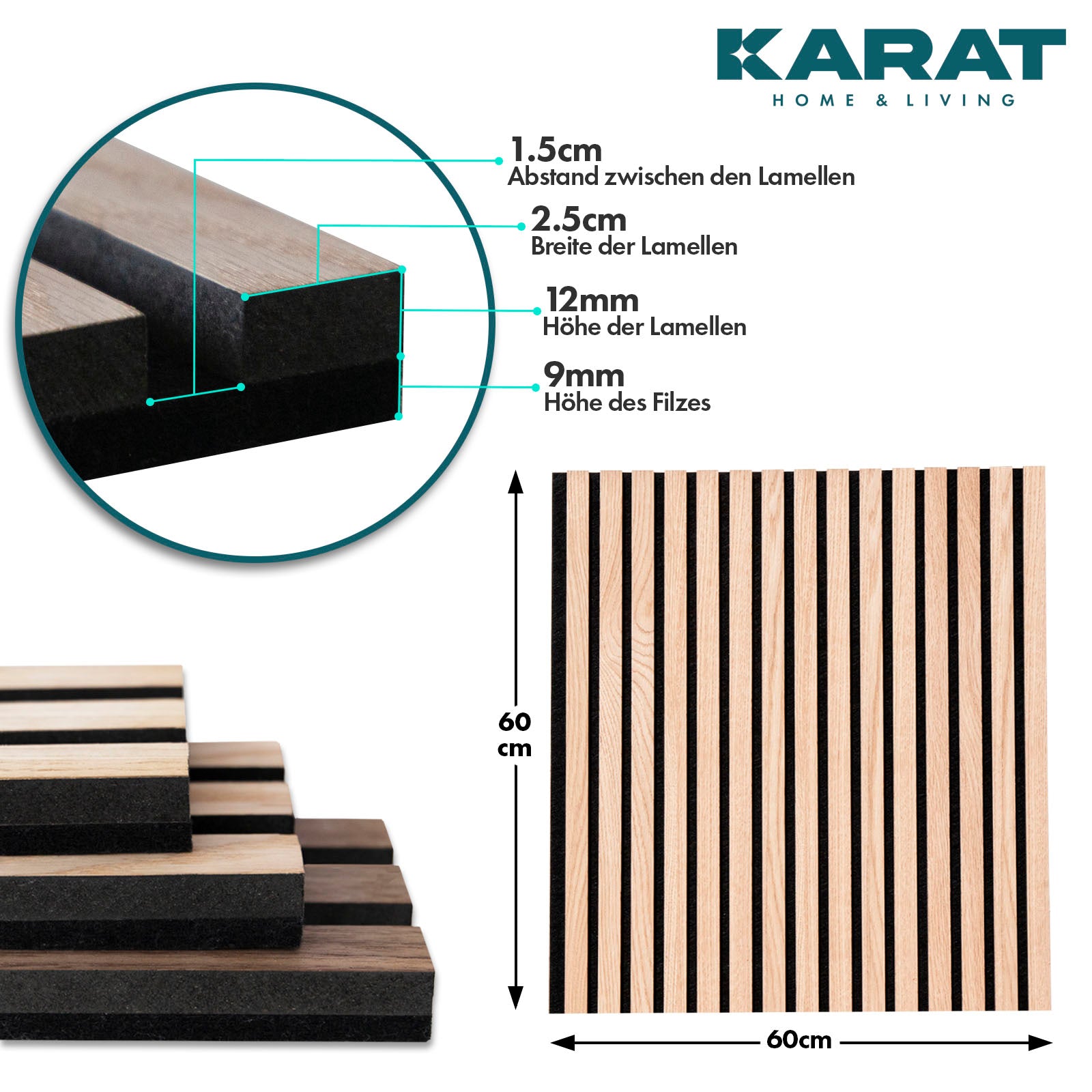 A2_fd-32421 | White Oak | 60 x 60 cm