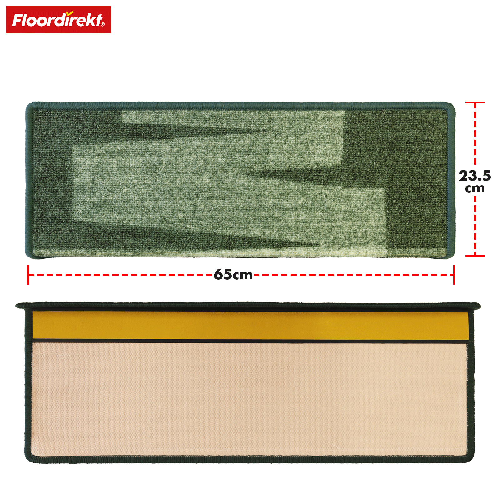 T1_fd-12664 | Grün | Rechteckig