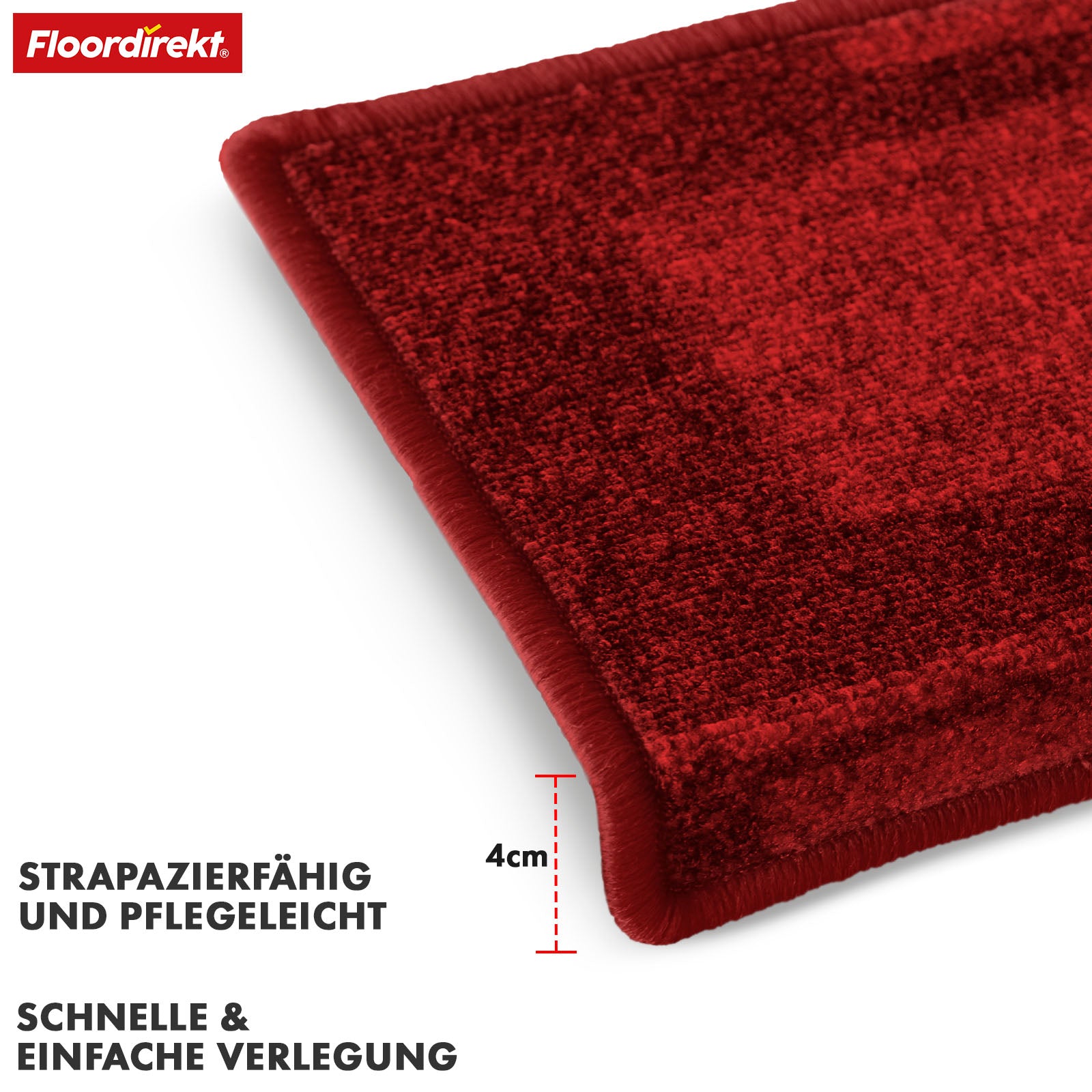 T4_fd-12665 | Rot | Rechteckig