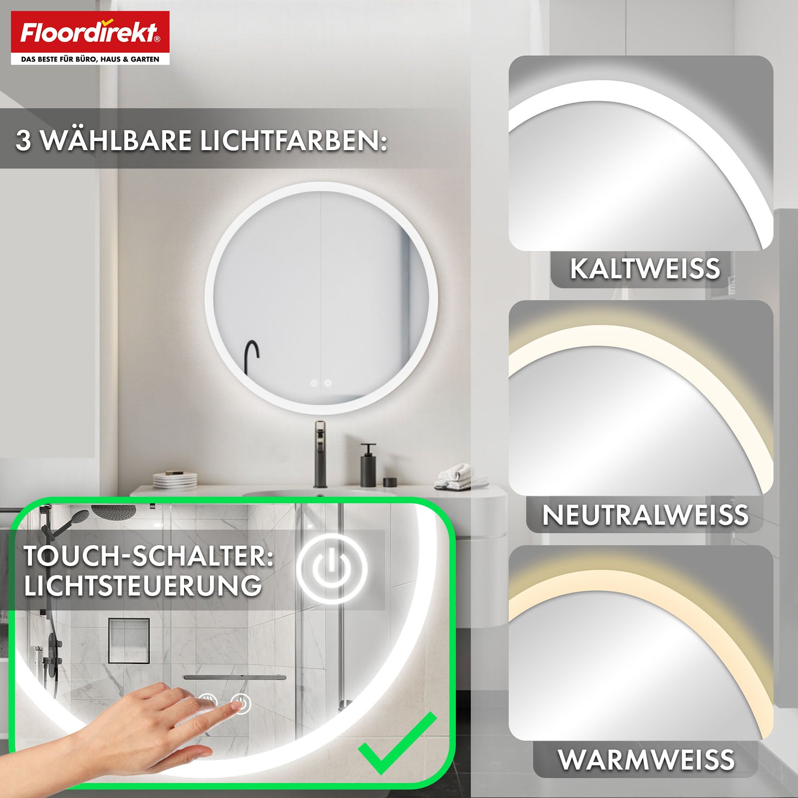 T2_Weiß, Ø 60 cm