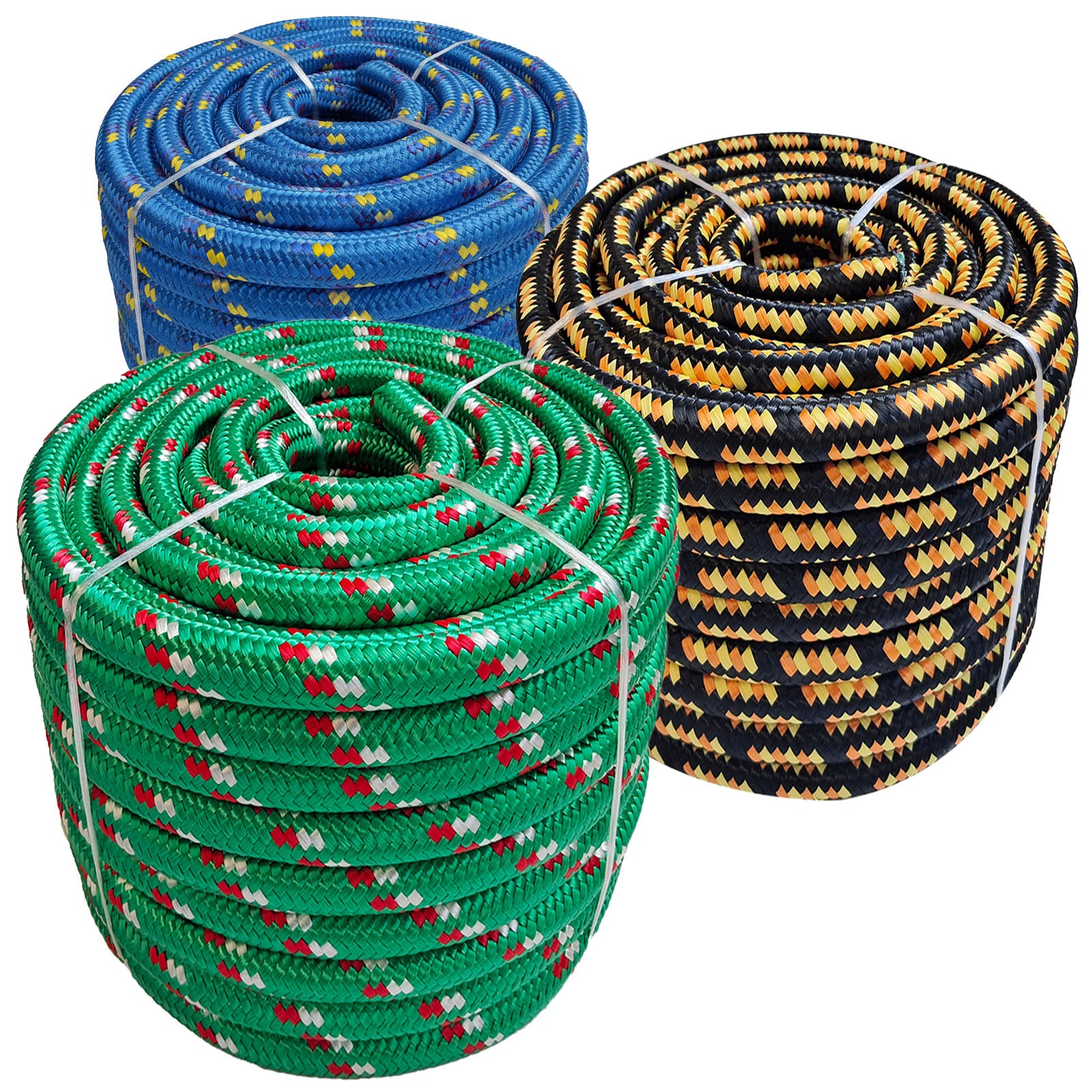 Conacord Seil Polypropylen Multifil Gedreht 10 mm Weiß Meterware kaufen bei