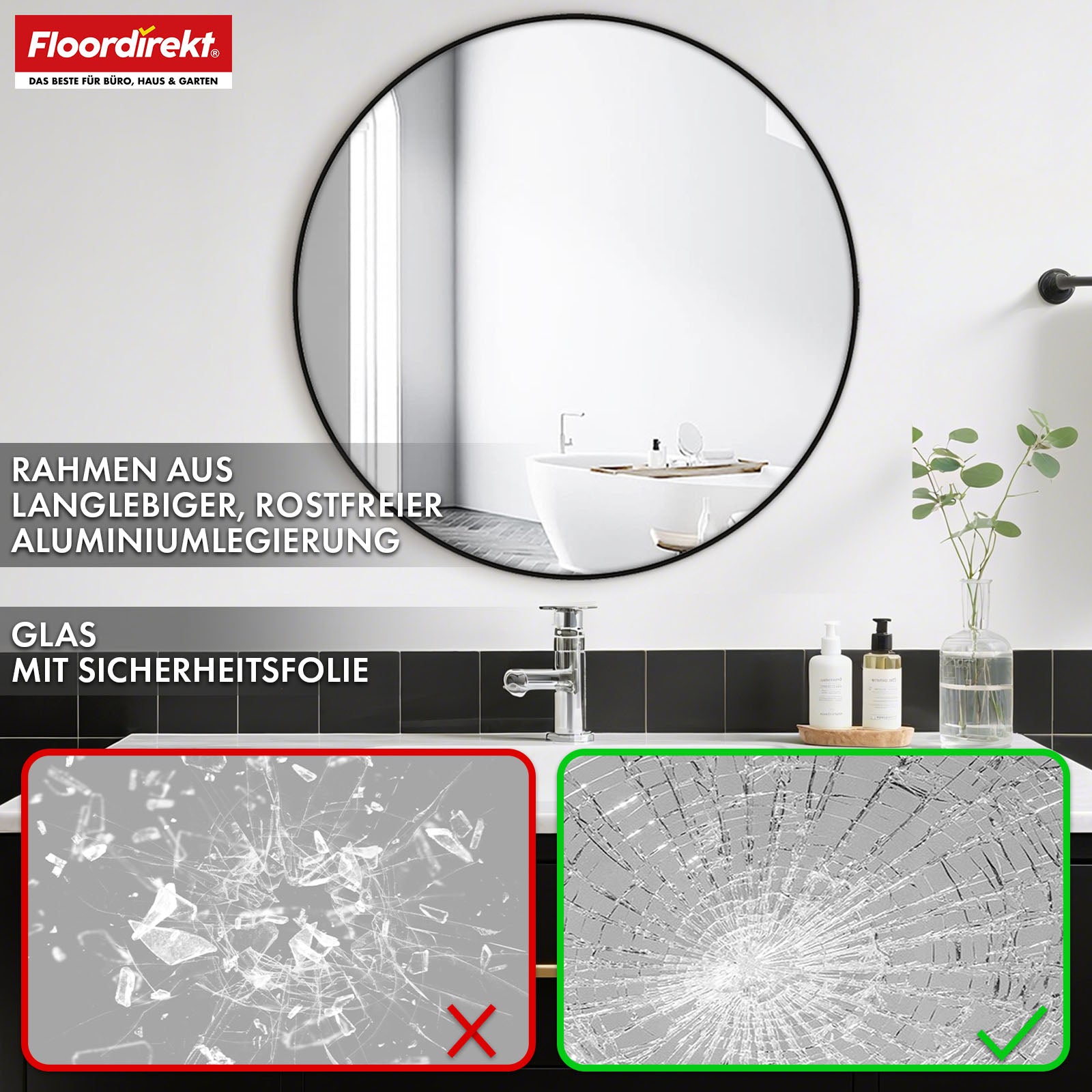T7_Schwarz, Ø 70 cm