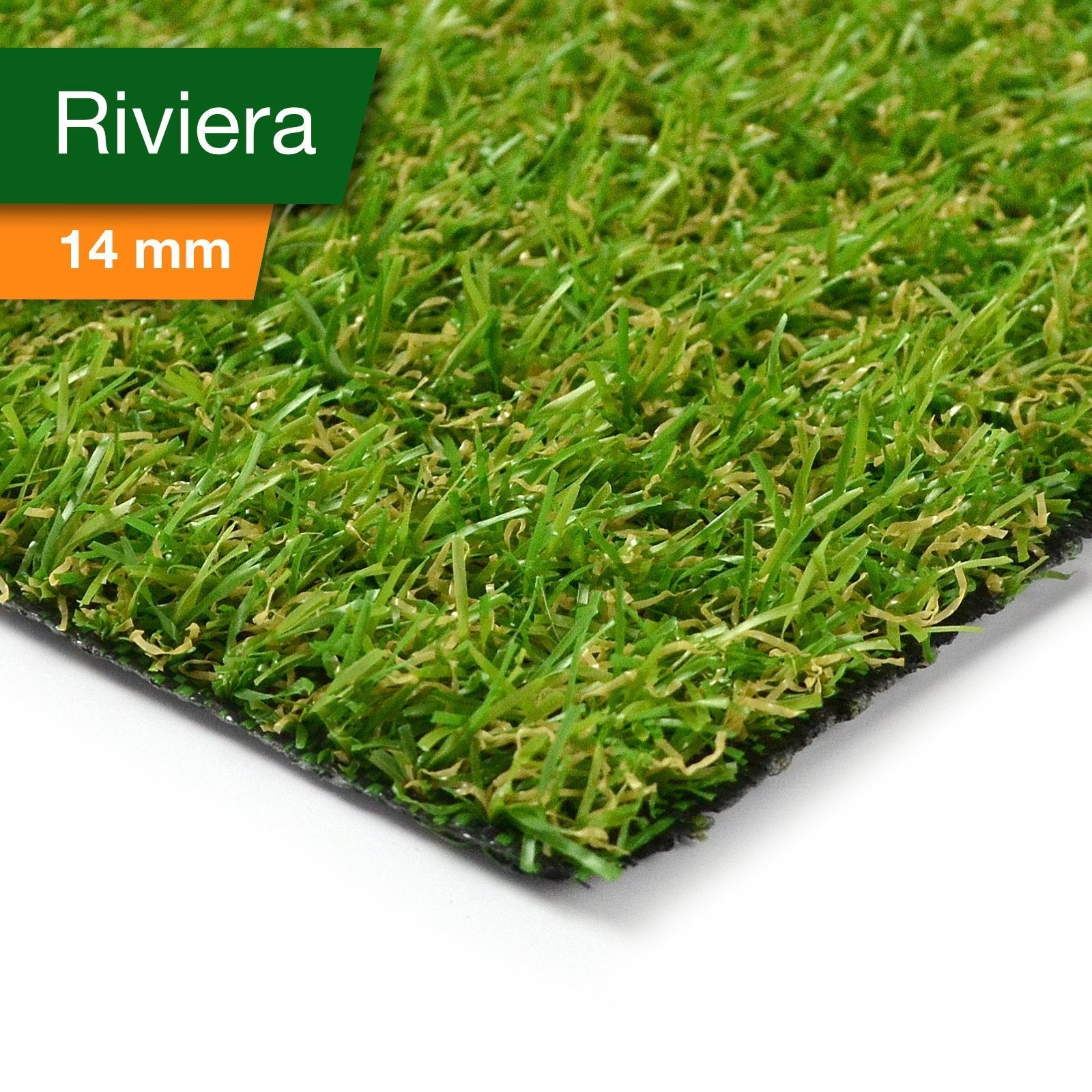 ✂ Kunstrasen Riviera | Höhe: 14 mm | Gewicht: 1300 g/m²