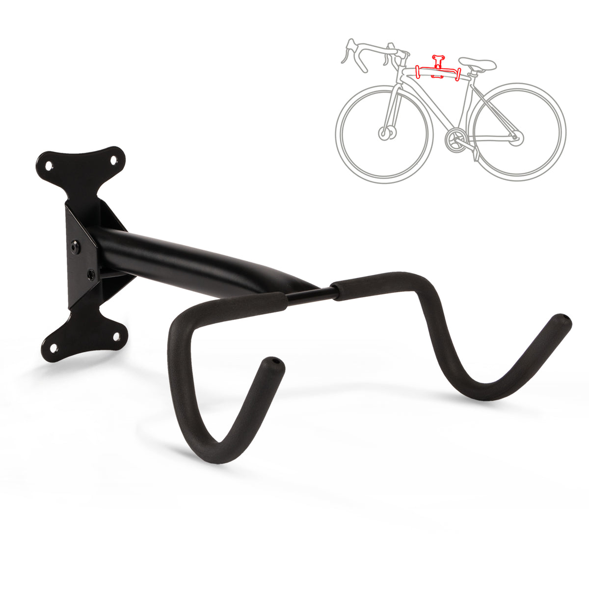 Fahrradhalterung Bernie | Zur Wandmontage | Klappbar