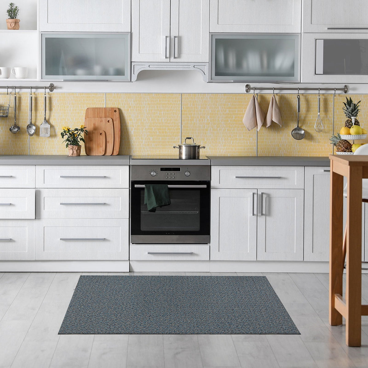 ✂ Vinyl-Küchenläufer | Vinyl Küchenteppich | Pflegeleicht | Unempfindlich
