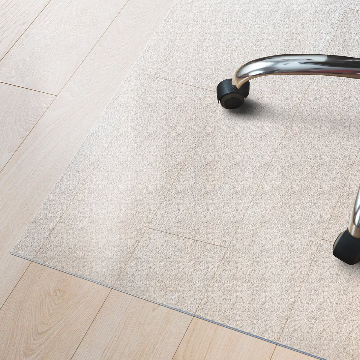 ✂ Bodenschutzmatte für Hartböden | Neo Premium | Halbtransparent