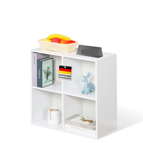 F1_Weiß, 59,6 x 29 x 59,8 cm, 4 Fächer