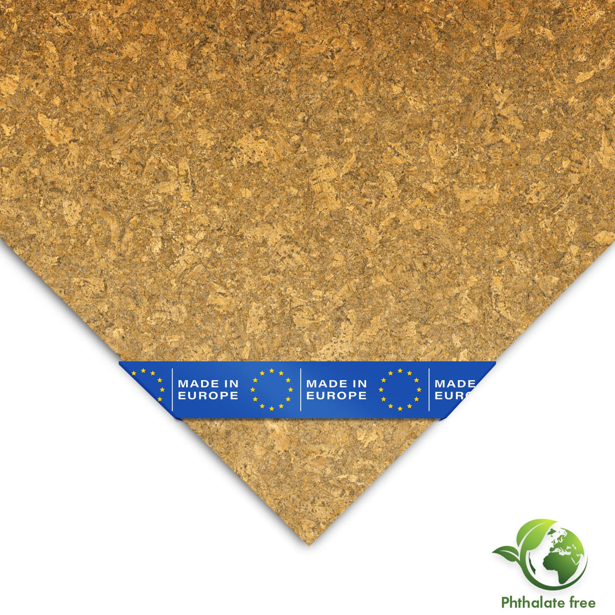 ✂ CV-Belag | Kyara 620M | Robuster Vinylbelag mit Naturkork-Optik und Schallabsorption