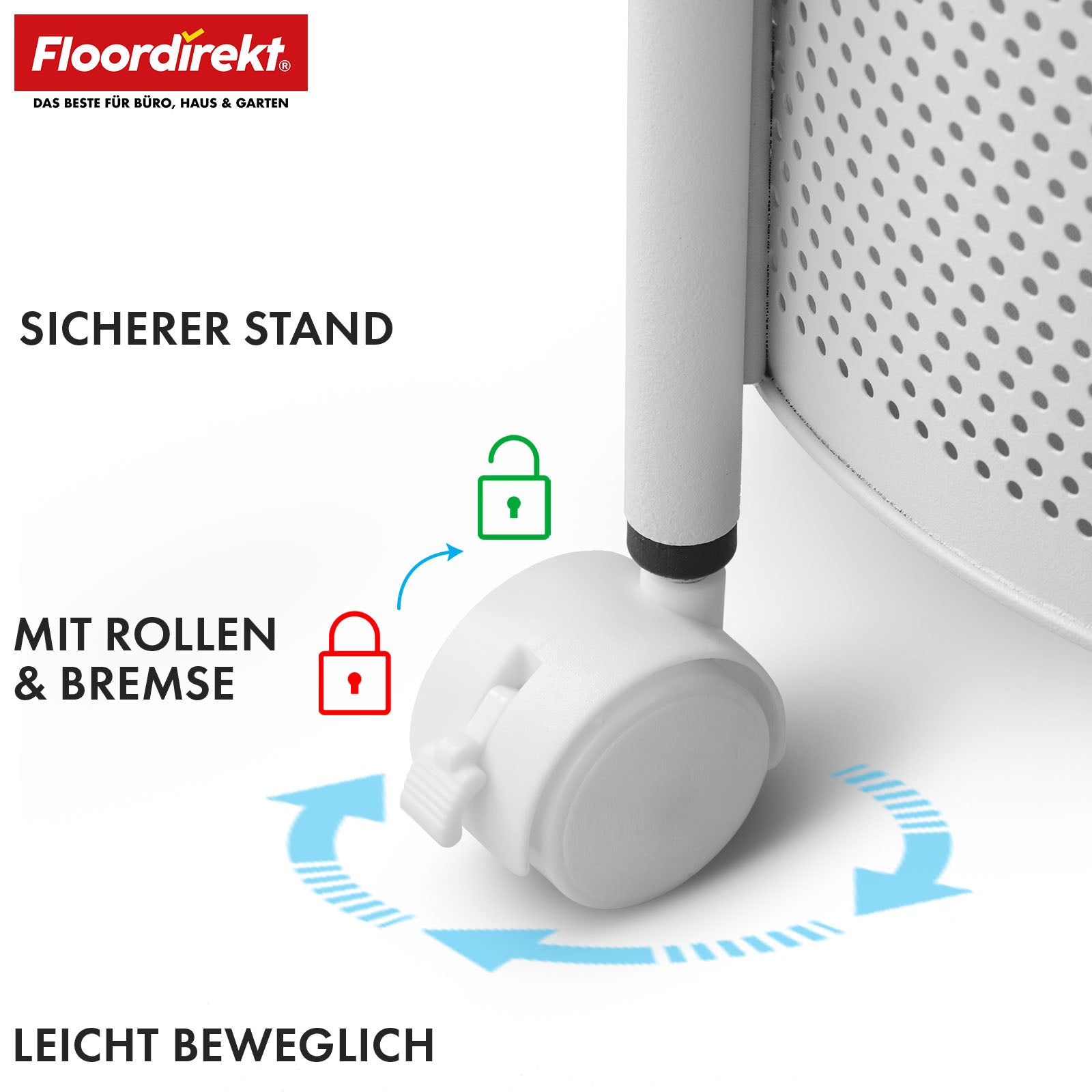 T3_Weiß - 28 x 28 x 72 cm (5 Etagen)