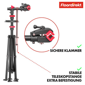 Fahrrad Montageständer | Lois | Höhenverstellbar und individuell anpassbar | Tragkraft bis 30 kg