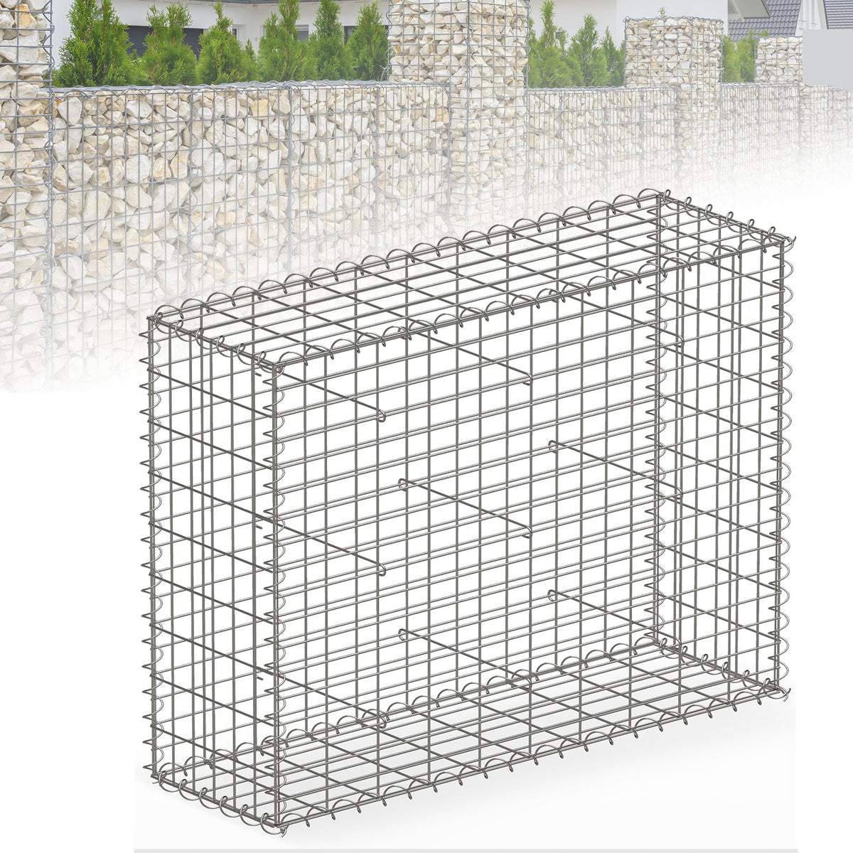 F1_Silber, 100 x 90 x 30 cm