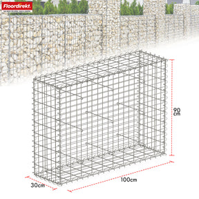 T1_Silber, 100 x 90 x 30 cm
