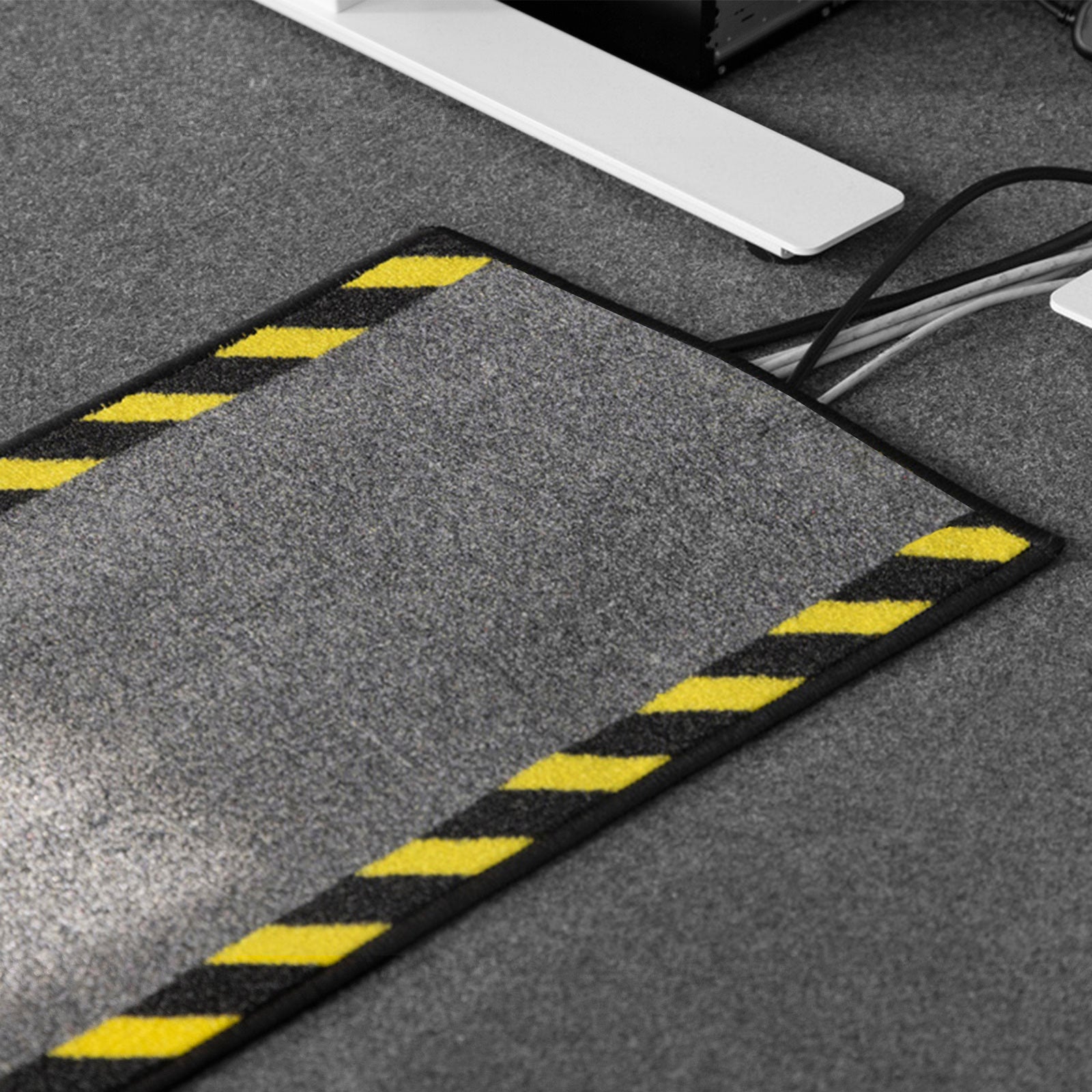 ✂ Kabelmatte mit Warnumrandung | In vielen Größen und Farben
