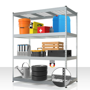 F1_Verzinkt - 160 x 150 x 80 cm - 4 Etagen