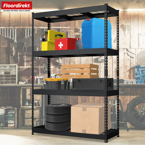 T2_Schwarz - 180 x 120 x 45 cm - 4 Etagen