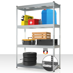 F1_Verzinkt - 180 x 120 x 45 cm - 4 Etagen