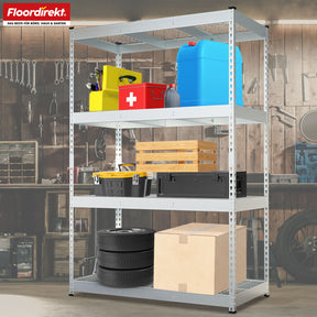 T2_Verzinkt - 180 x 120 x 60 cm - 4 Etagen
