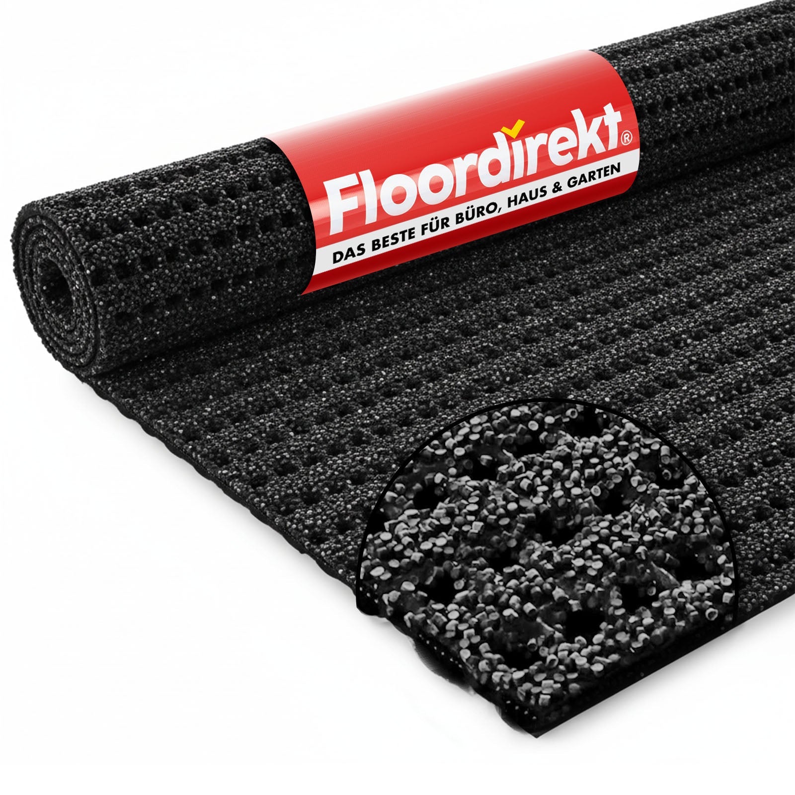✂ Anti-Rutsch Sicherheitsmatte gegen Glätte | Granulatbeschichtet, wetter- & temperaturbeständig | Vielseitig für Innen & Außen | In vielen Farben & Größen
