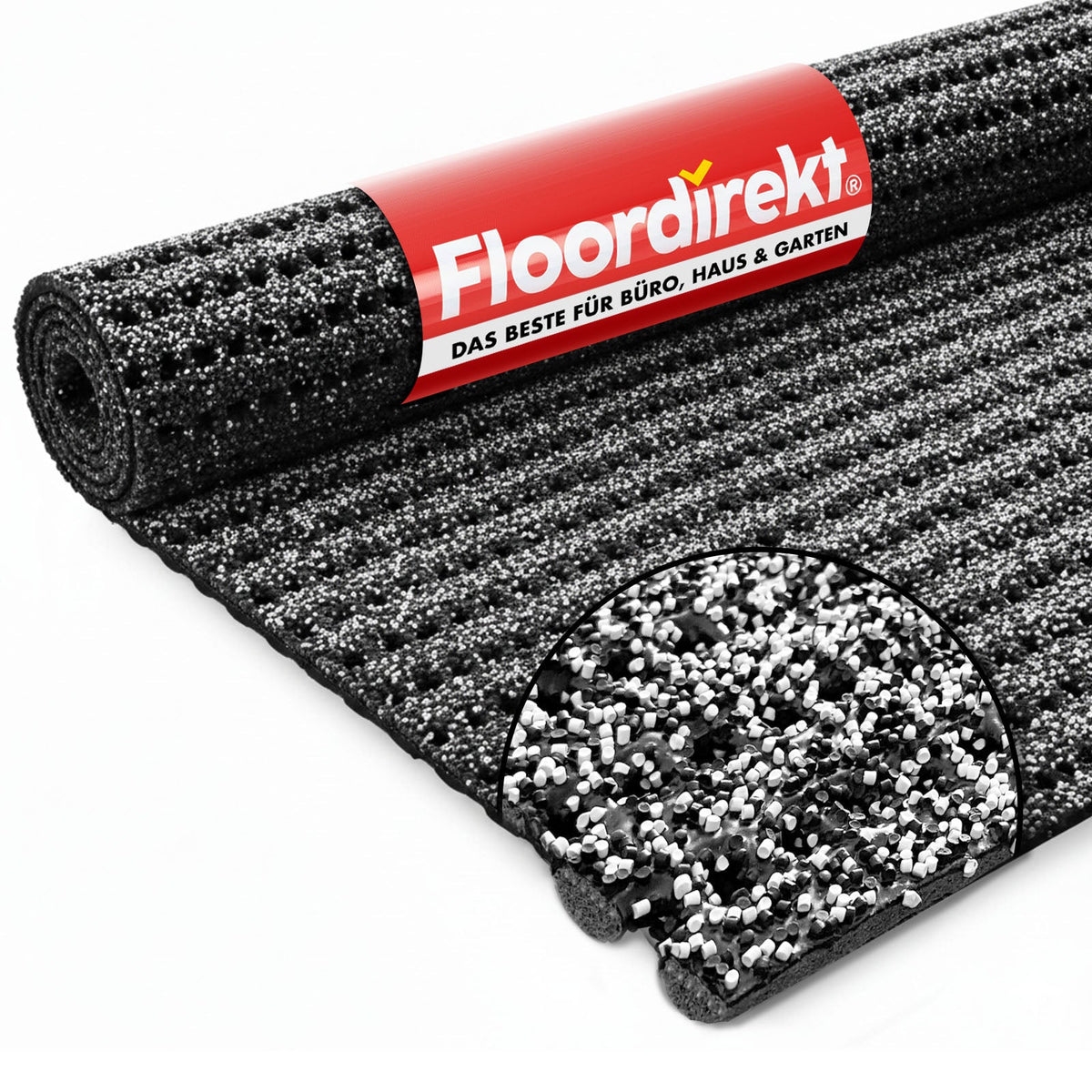✂ Anti-Rutsch Sicherheitsmatte gegen Glätte | Granulatbeschichtet, wetter- & temperaturbeständig | Vielseitig für Innen & Außen | In vielen Farben & Größen
