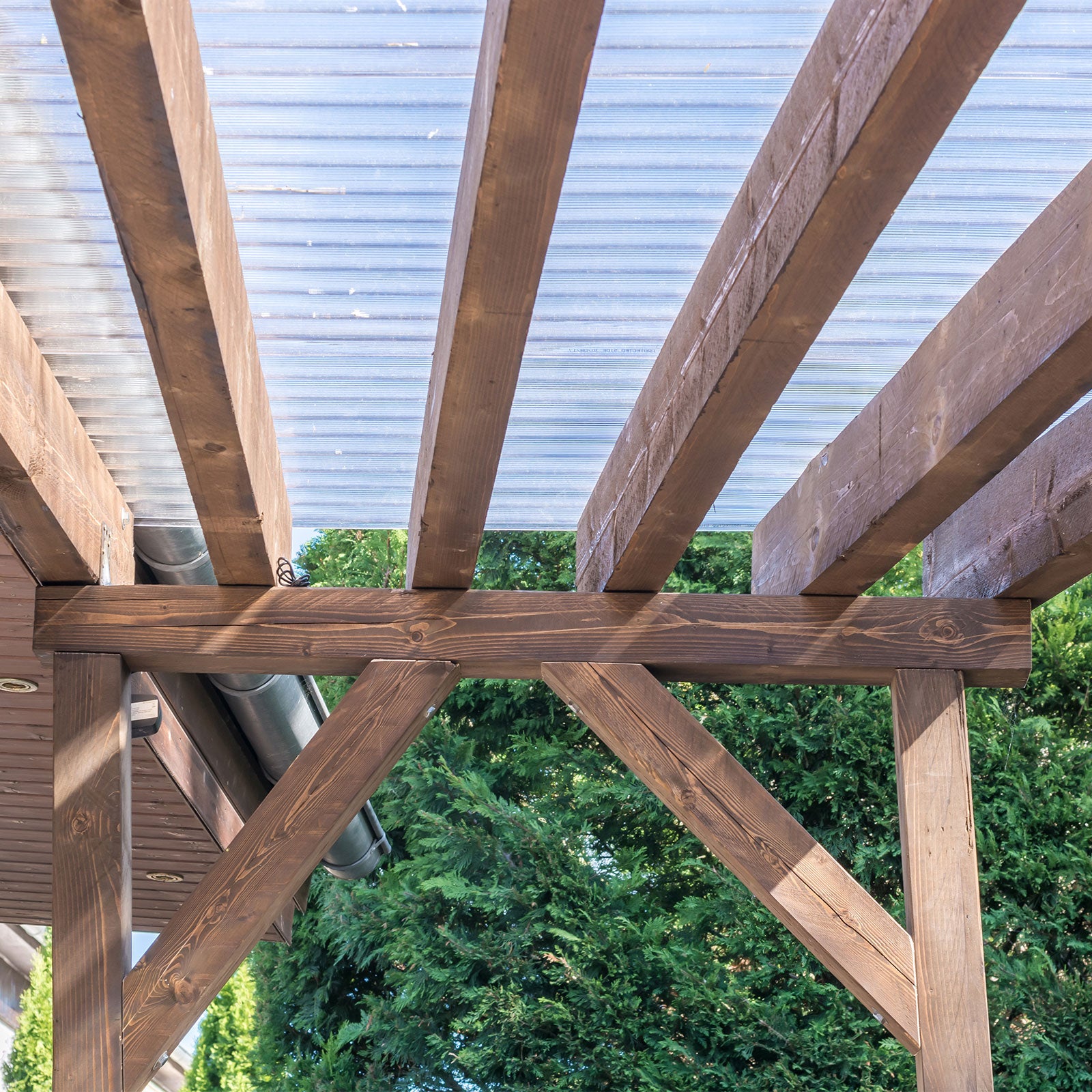 Doppelstegplatte | 60,5 x 121 cm | Polycarbonat | Für Gewächshaus & Überdachung