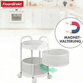 T4_Weiß - 28 x 28 x 43 cm (3 Etagen)