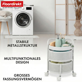 T5_Weiß - 28 x 28 x 43 cm (3 Etagen)