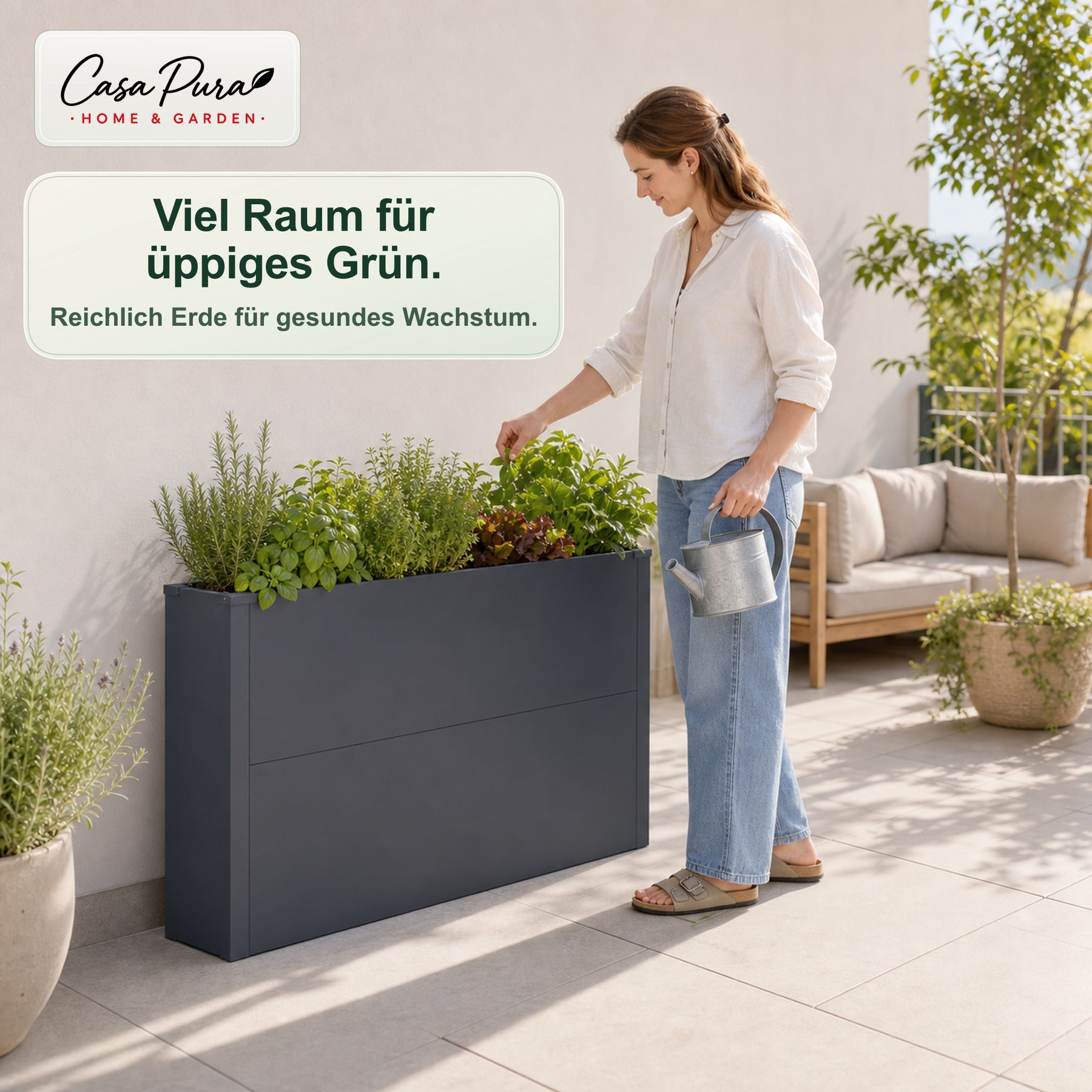 T4_Anthrazit - 100 × 25 × 27 cm
