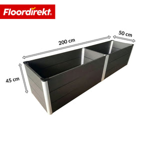 T1_Anthrazit - 200 x 50 x 45 cm