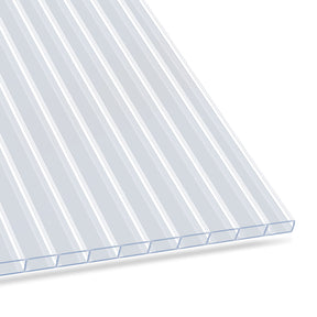Doppelstegplatte | 60,5 x 121 cm | Polycarbonat | Für Heimwerken & Konstruktion