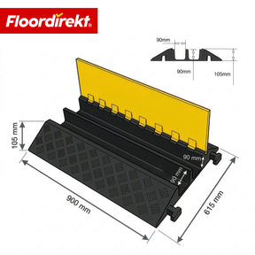 T1_fd-33467 | 2 Kanäle | Torus - 90 × 61.5 × 10.5 cm