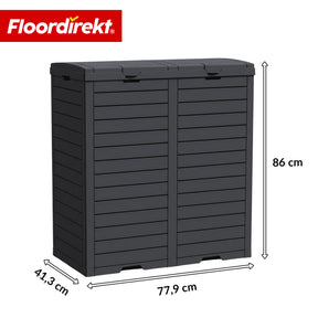 T1_Anthrazit - 77 x 41 x 86 cm (230 L)