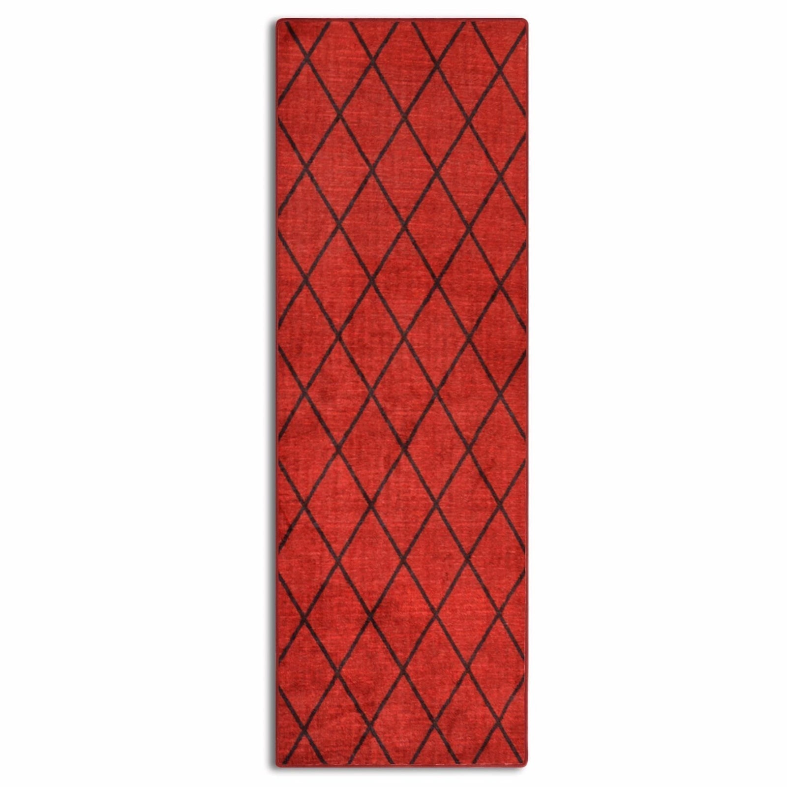 ✂ Teppich-Läufer auf Maß | Cosenza | Modernes Rauten-Design