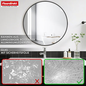 T7_Schwarz, Ø 70 cm