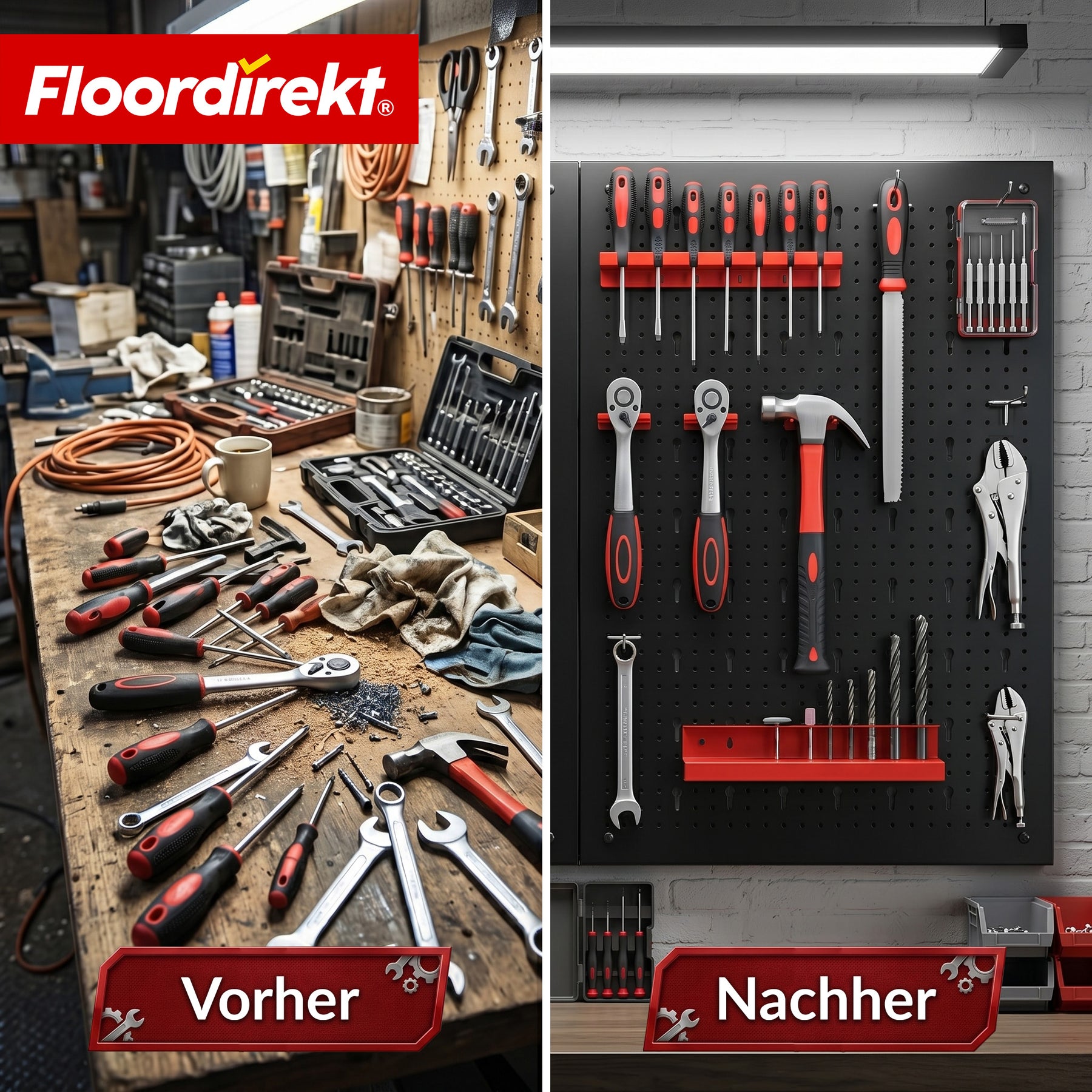 T4_Schwarz / Rot - 2 Platten Set