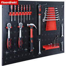 F1_Schwarz / Rot - 2 Platten Set