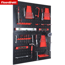 F1_Schwarz / Rot - 4 Platten Set