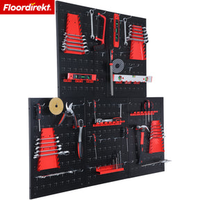 F1_Schwarz / Rot - 5 Platten Set