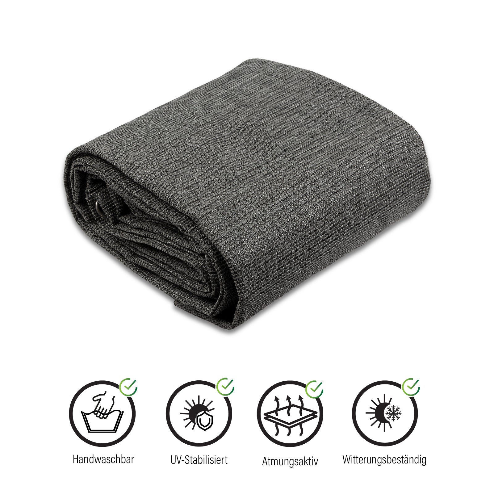 Camping Vorzeltteppich 240 g/m² HDPE Witterungsbeständig — Floordirekt DE