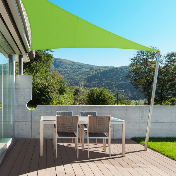 Sonnensegel für Garten und Balkon  Atmungsaktiver Sonnenschutz —  Floordirekt DE