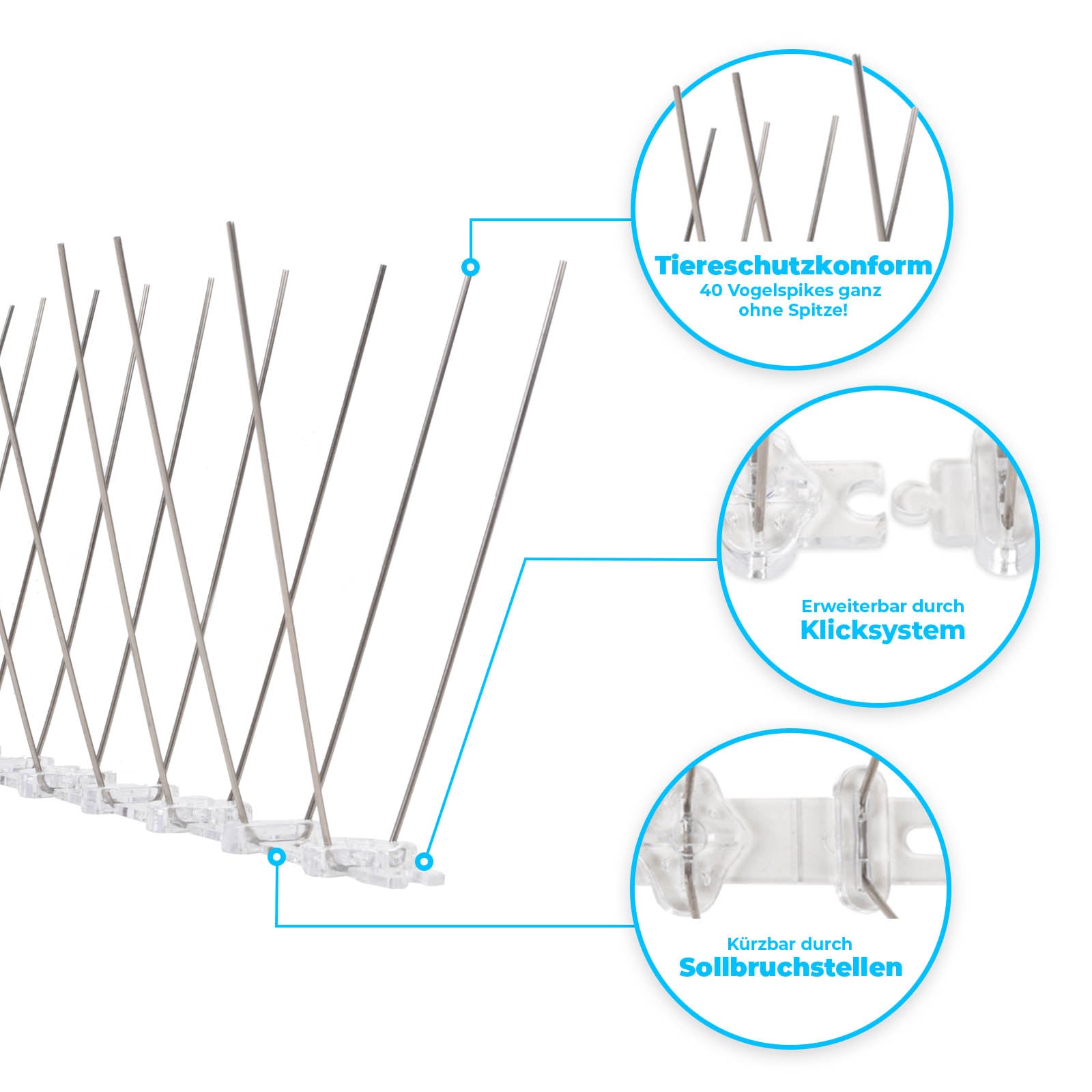Ultraschall-Taubenabwehr Für Den Balkon - Foto 9