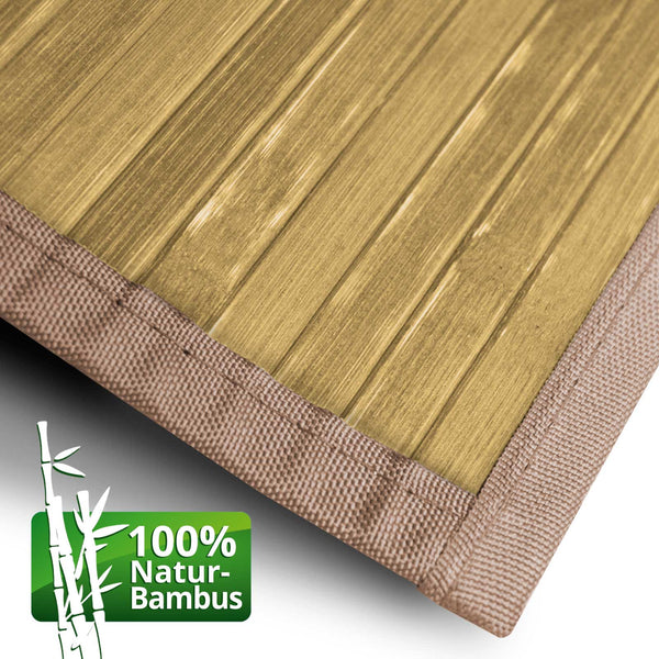 Wohnzimmer Bambus-Teppich & Floordirekt für Bad | — Tibet Bambusmatte DE |