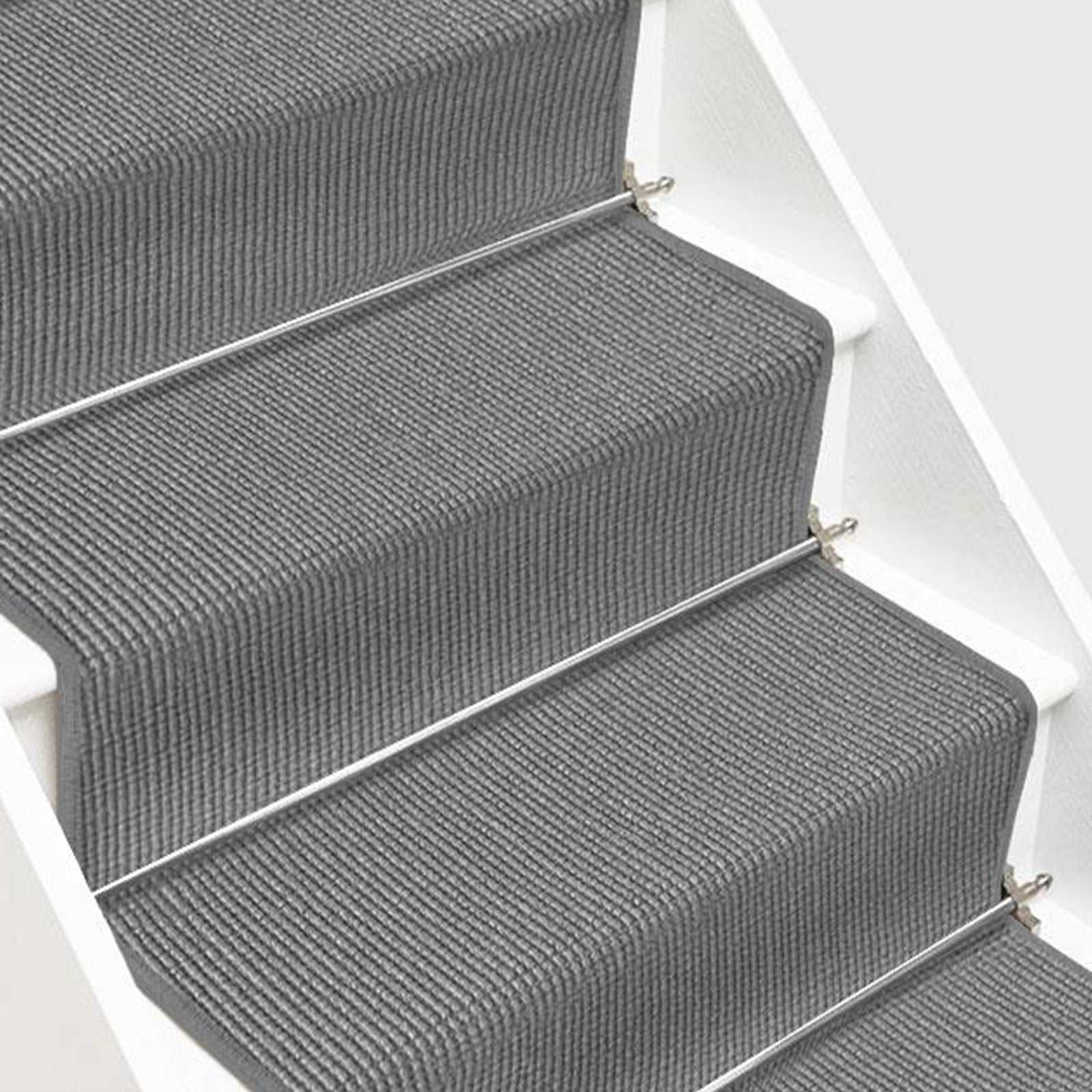 ✂ Sisal-Treppenteppich auf Maß | Sylt | Treppenschoner für Innenbereiche